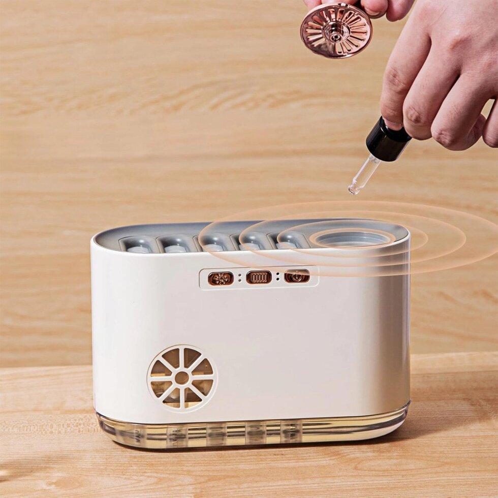 Зволожувач повітря з функцією ароматизаціі Humidifier зволожувач нічник RGB-освітлення 4,5 Вт Білий (541231) - фото 4 Зволожувач повітря з функцією ароматизаціі Humidifier зволожувач нічник RGB-освітлення 4,5 Вт Білий (541231) - фото 4