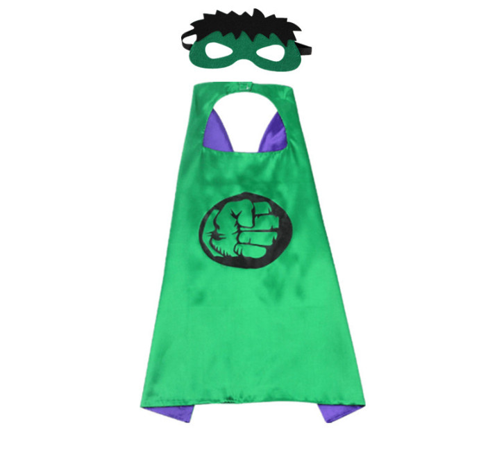 Плащ маскарадний з маскою Халк 2 9062 70х70 см (4482898) Плащ маскарадний з маскою Халк 2 9062 70х70 см (4482898)