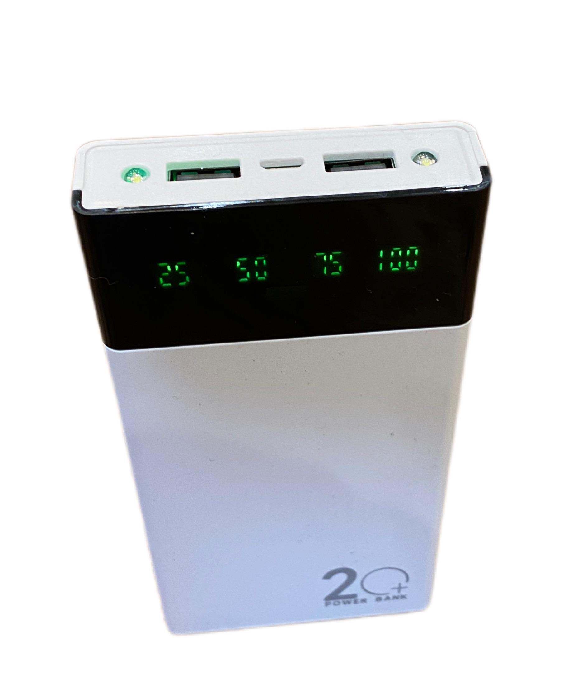 Повербанк Intelligence 20000 mAh Белый (G30011) - фото 2 Повербанк Intelligence 20000 mAh Белый (G30011) - фото 2