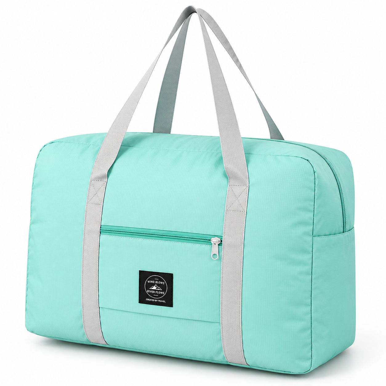 Складная сумка для путешествий BAG Travel Bag 32x16x48 см до 18 кг Бирюзовый (65793)