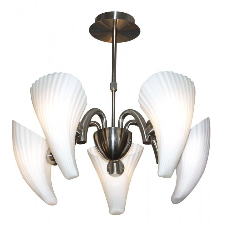 Люстра підвісна Brille BR-187S/5 на 5 плафонів