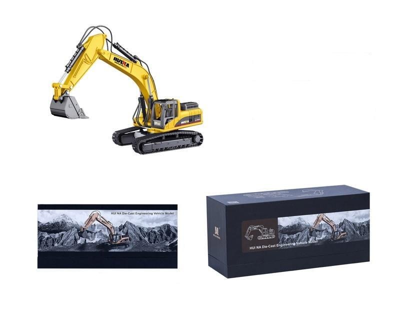 Іграшковий екскаватор Hulna 1710-2 1:50 (A1710-2) - фото 2 Іграшковий екскаватор Hulna 1710-2 1:50 (A1710-2) - фото 2