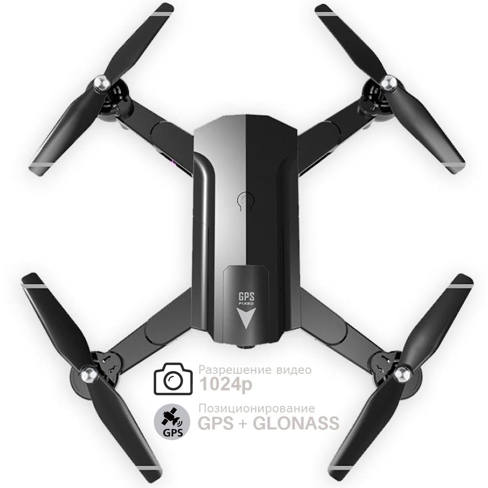 Квадрокоптер Sharks X192 GPS WIFI FullHD 1080P Черный - фото 3 Квадрокоптер Sharks X192 GPS WIFI FullHD 1080P Черный - фото 3