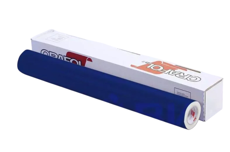 Пленка самоклеящаяся Oracal 641 1 м2 Королевский-синий матовий (049)
