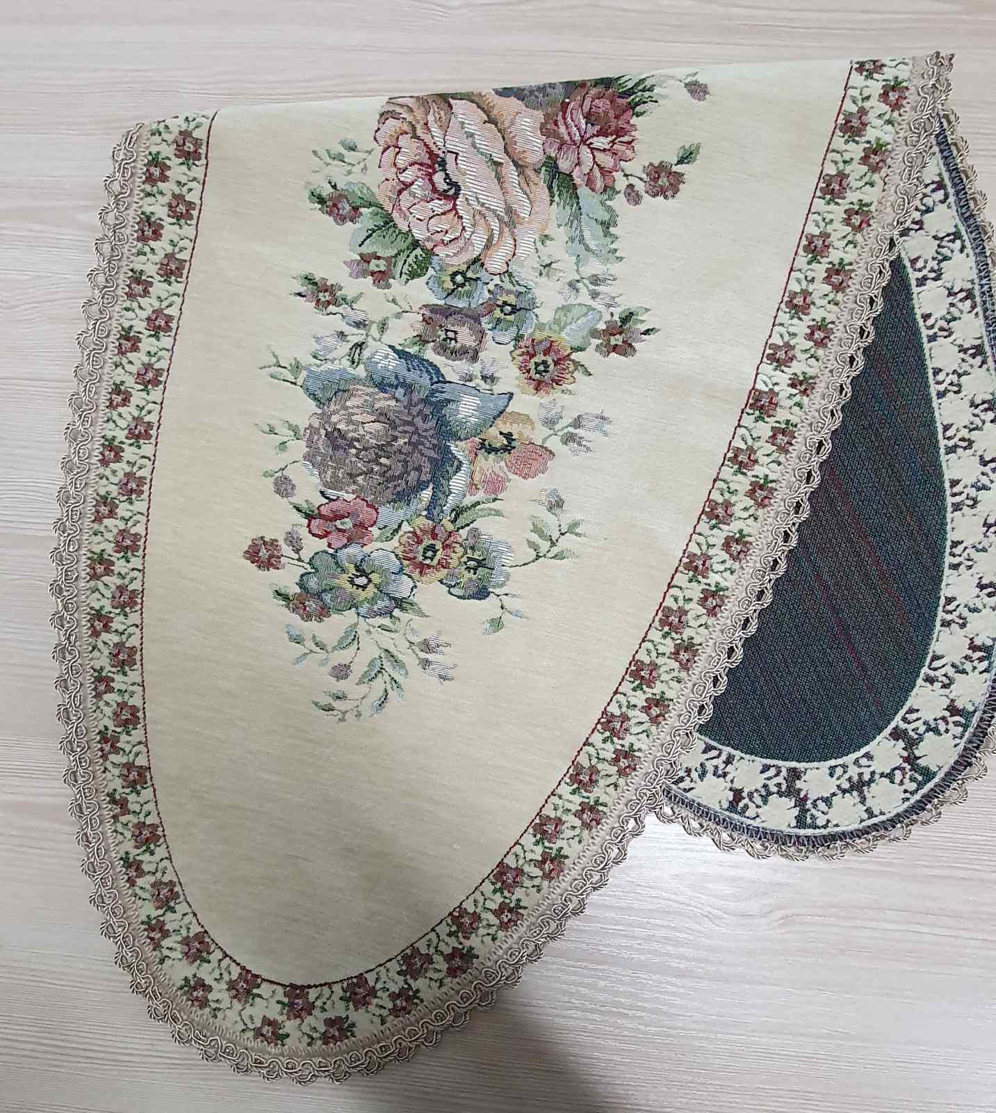 Дорожка (раннер) Sagol велюр OV 40x90 см St 128 Tas (CN5478)