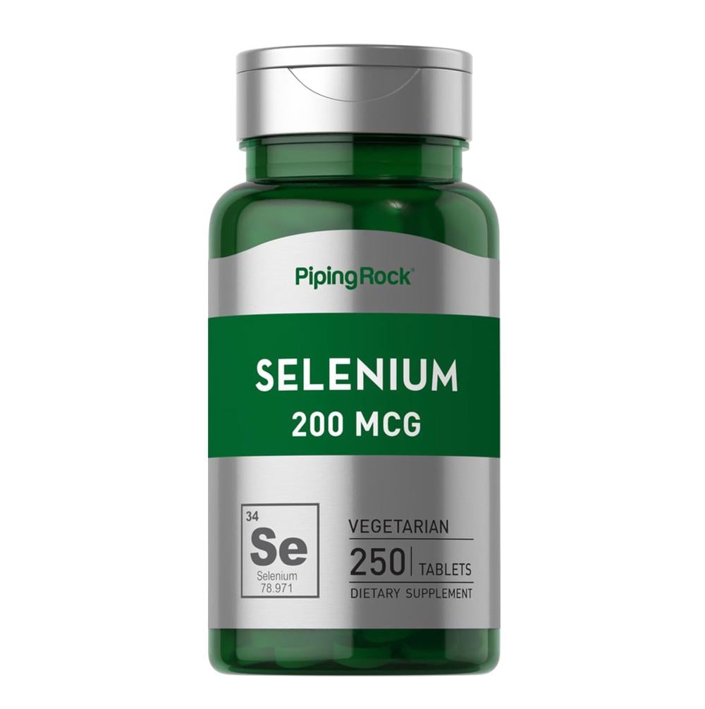 Селен Piping Rock Selenium 200 mcg 250 Tablets