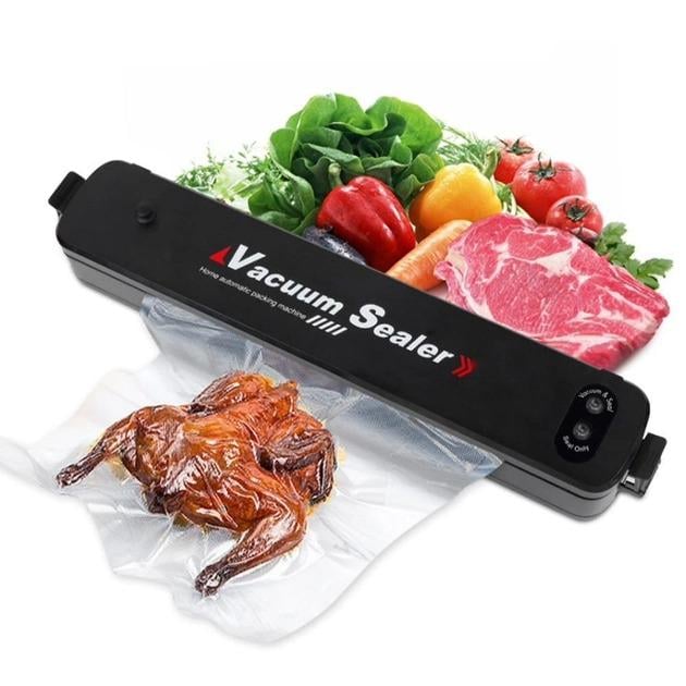 Вакууматор Vacuum Sealer для еды Черный - фото 3