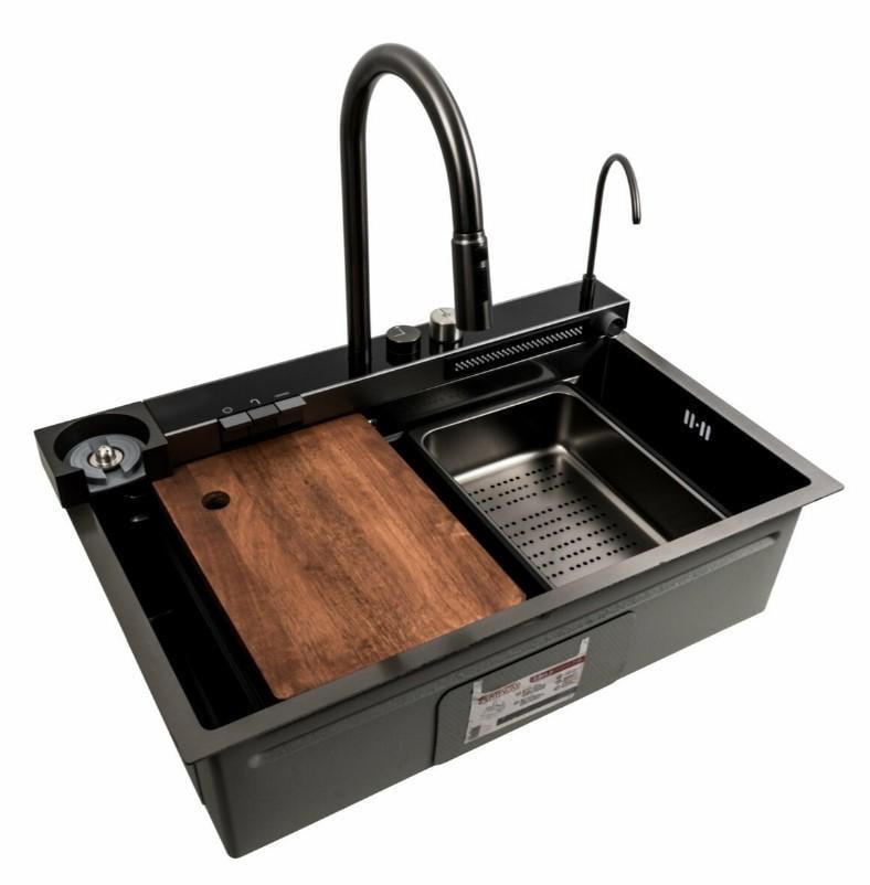 Мийка для кухні Platinum HANDMADE 75x46D (SP000041259)