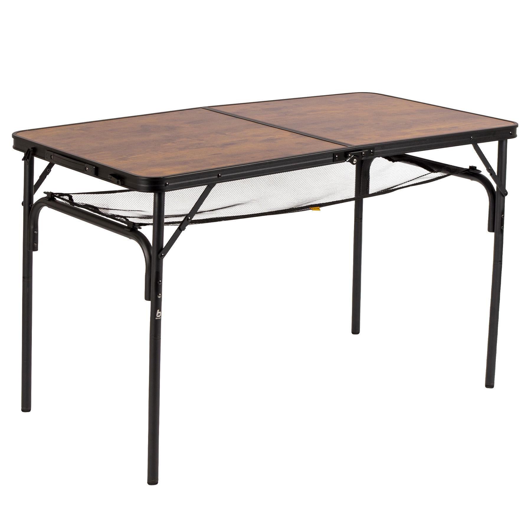Стол туристический Bo-Camp Greene 120x60 см Black/Wood look (1404210)
