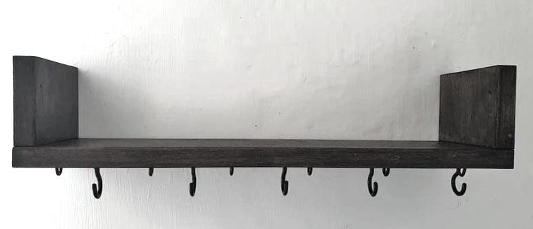 Полка настенная из дерева Вильямон Венге (ПНС/002412)