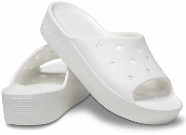 Слайди Crocs Classic Platform р. 39-40 White (22569833)