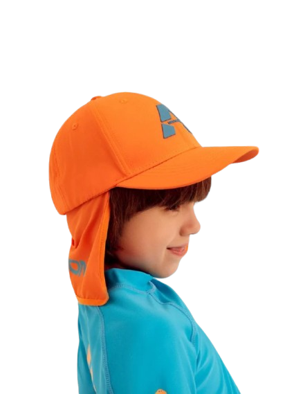 Кепка з УФ-фільтром 50 дитяча Diverse CLTN KID PEAK Помаранчевий (5902598610850)