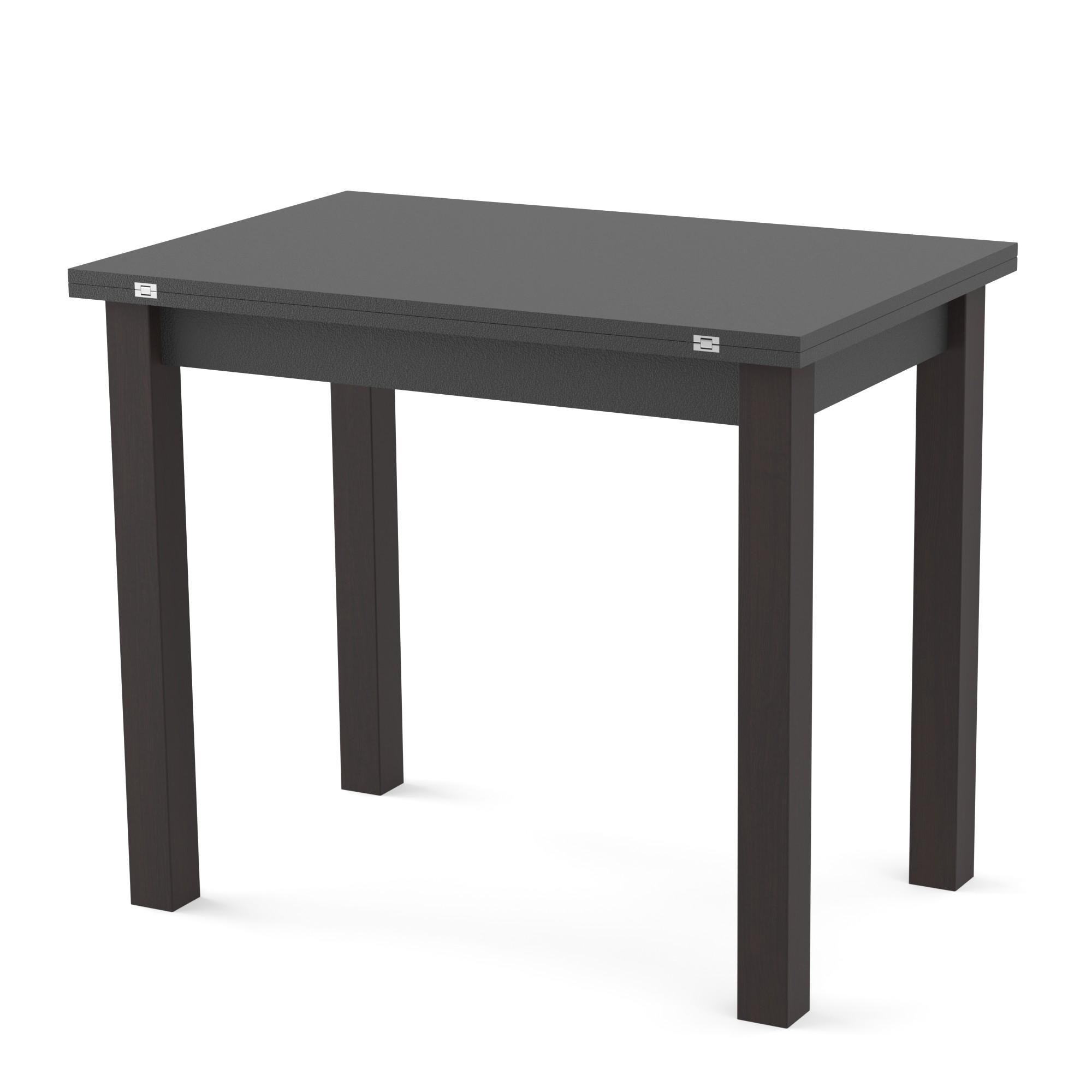 Обеденный стол раскладной Неман ЮК Антрацит/Венге (88210091)