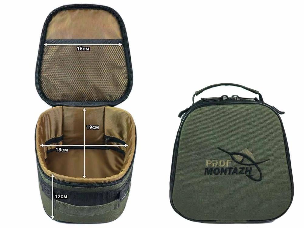 Чехол жесткий для катушек Prof Montazh до 17000 18х19х12 см (2578562166) - фото 3 Чехол жесткий для катушек Prof Montazh до 17000 18х19х12 см (2578562166) - фото 3