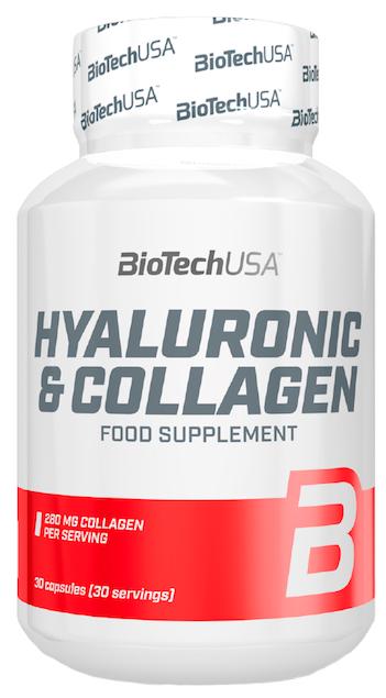 Хондропротектор для спорту BioTechUSA Hyaluronic & Collagen 30 Caps