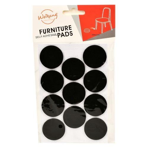 Наклейки на ножки стула/стола круг R94803 11 шт. d3,5 см