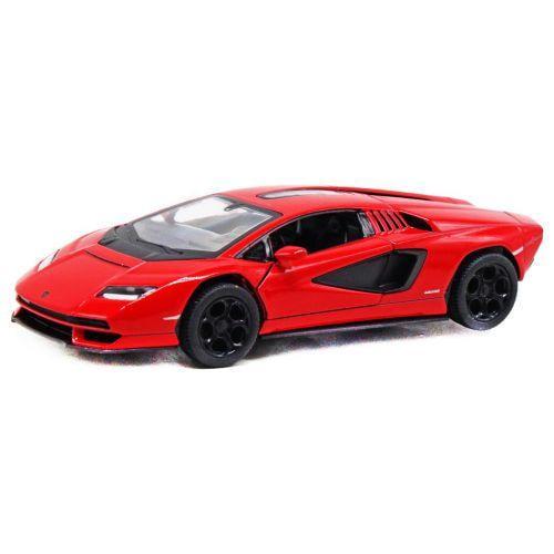 Игрушечная машинка металлическая Lamborghini countach Красный (2987468905)