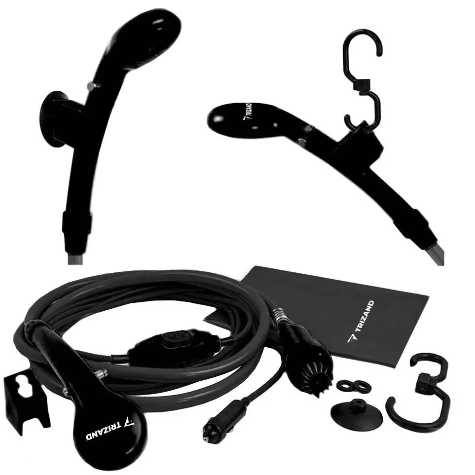 Душ с насосом Trizand 8877 туристический 12 В 60 Вт (8877) - фото 2 Душ с насосом Trizand 8877 туристический 12 В 60 Вт (8877) - фото 2