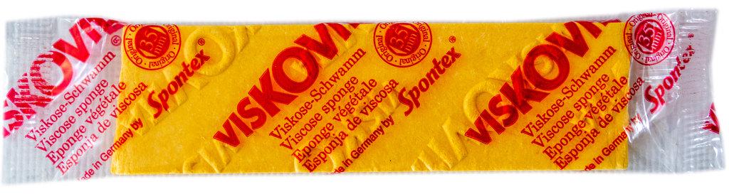 Мочалка SOLL прессованная целлюлозная 135х35х5 мм (000032513)