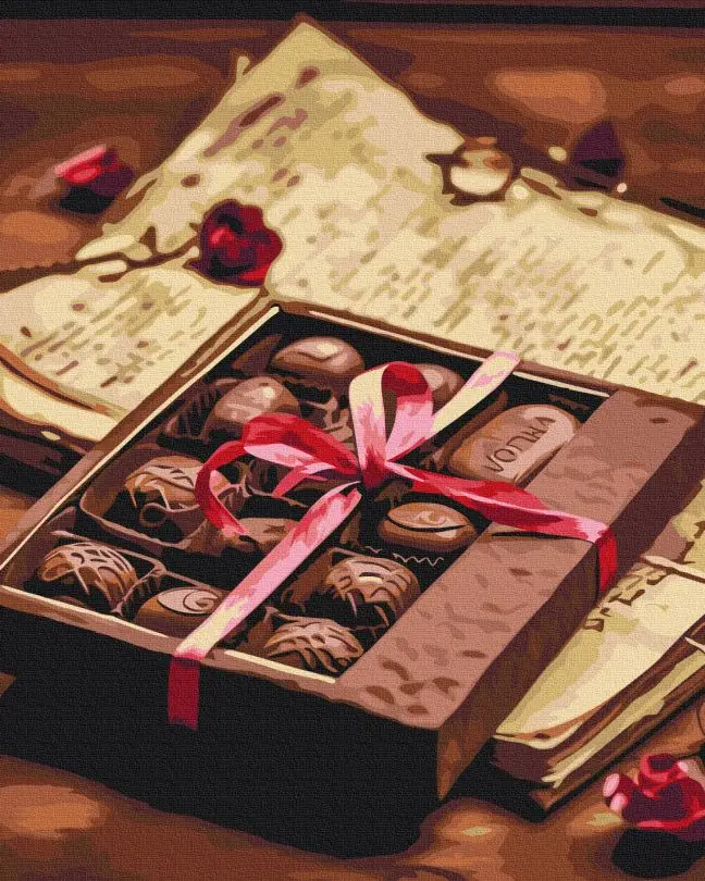 Картина по номерам Brushme Признание в любви 40x50 см (BSM-B53885)