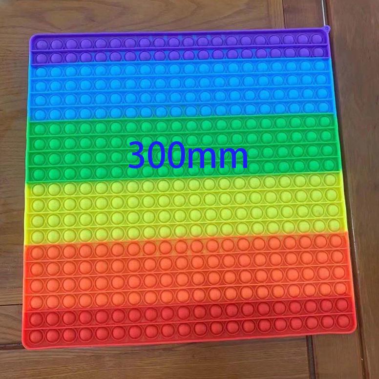 Іграшка антистрес Raibow Square Pop It квадрат 30х30 см Різнокольоровий (VA-1430293420) - фото 2