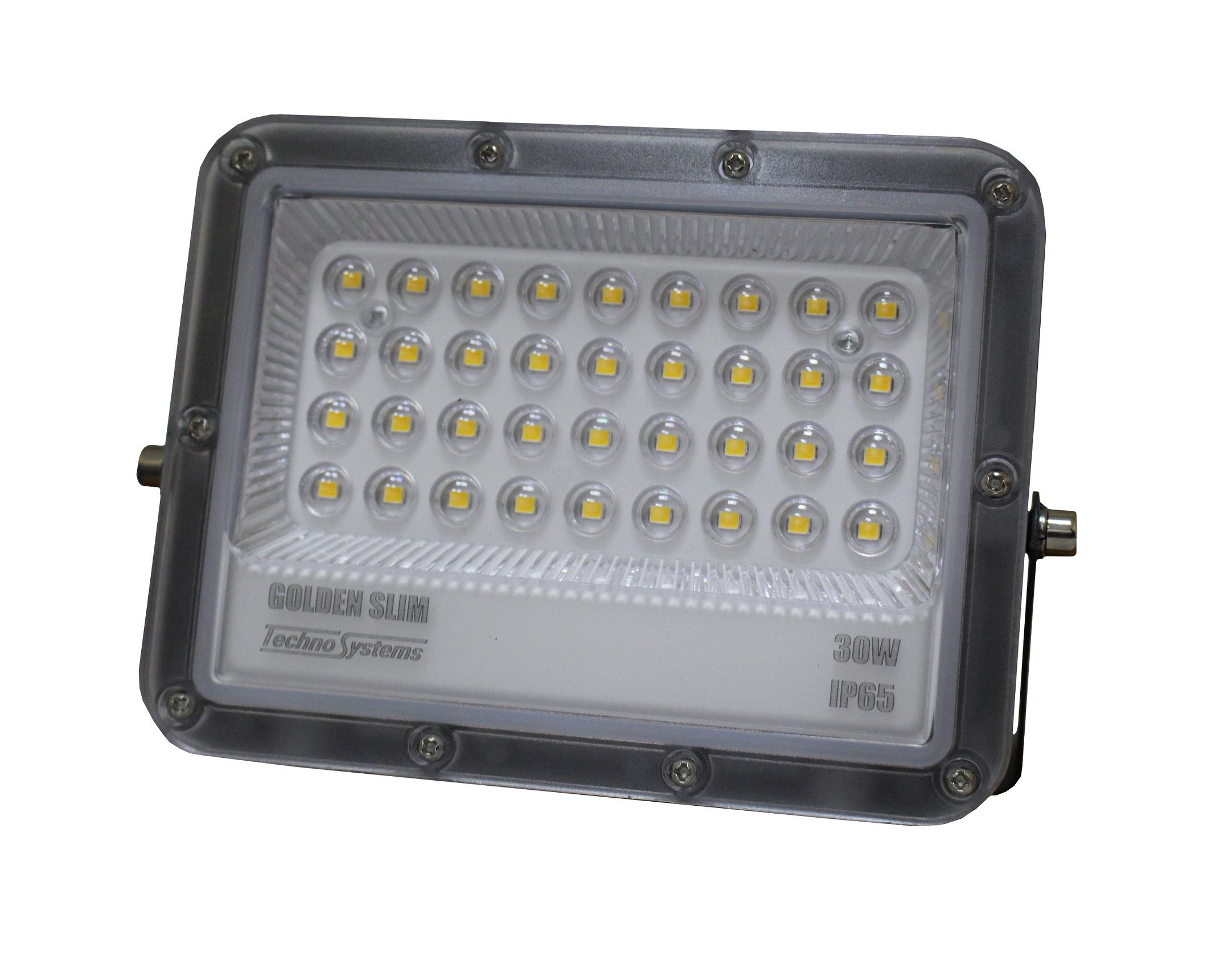 Прожектор LED TechnoSystems GOLDEN Slim 30W 220V 3300Lm 4000K IP65 (TNSy5001193) - фото 5 Прожектор LED TechnoSystems GOLDEN Slim 30W 220V 3300Lm 4000K IP65 (TNSy5001193) - фото 5