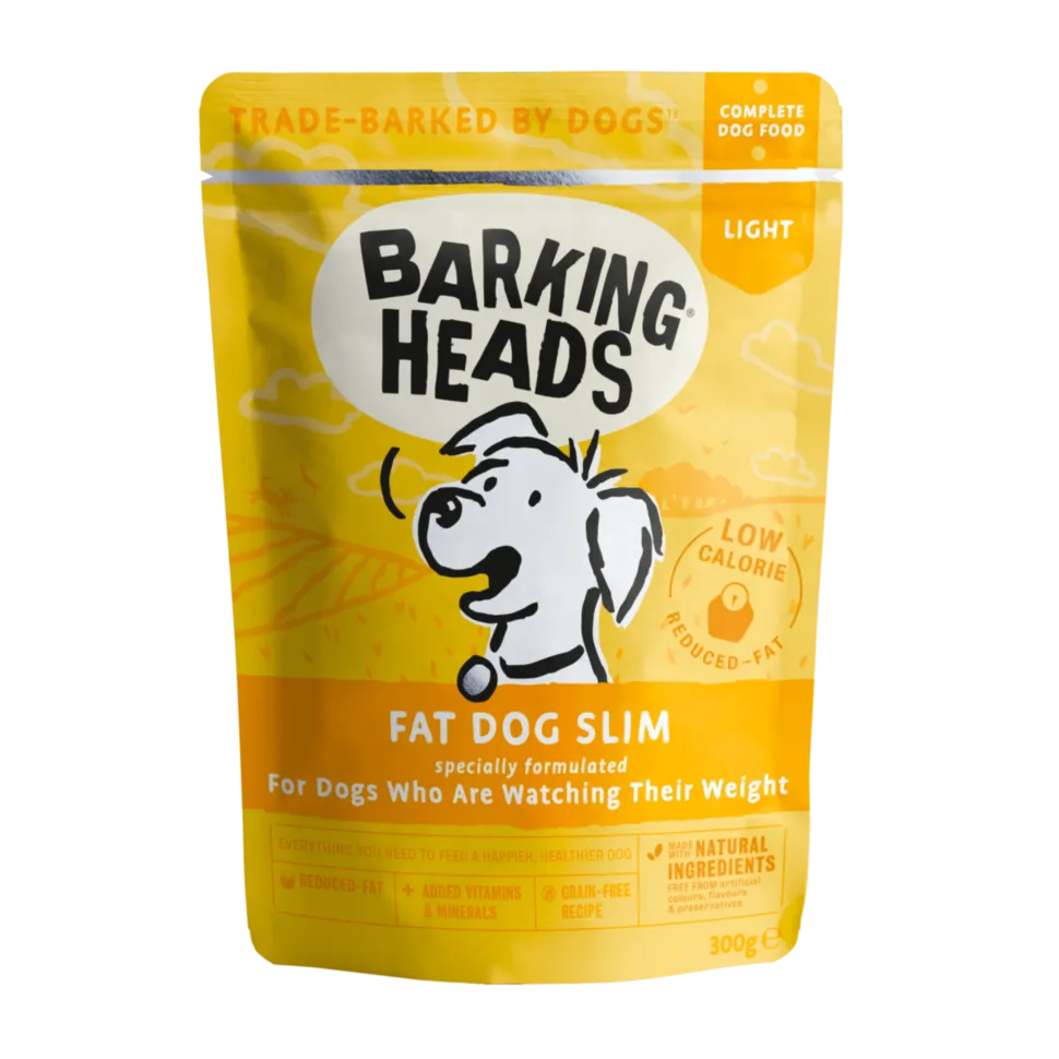 Корм влажный для взрослых собак Barking Heads Fat Dog Slim CHICKEN с курицей 300 г (24681267)
