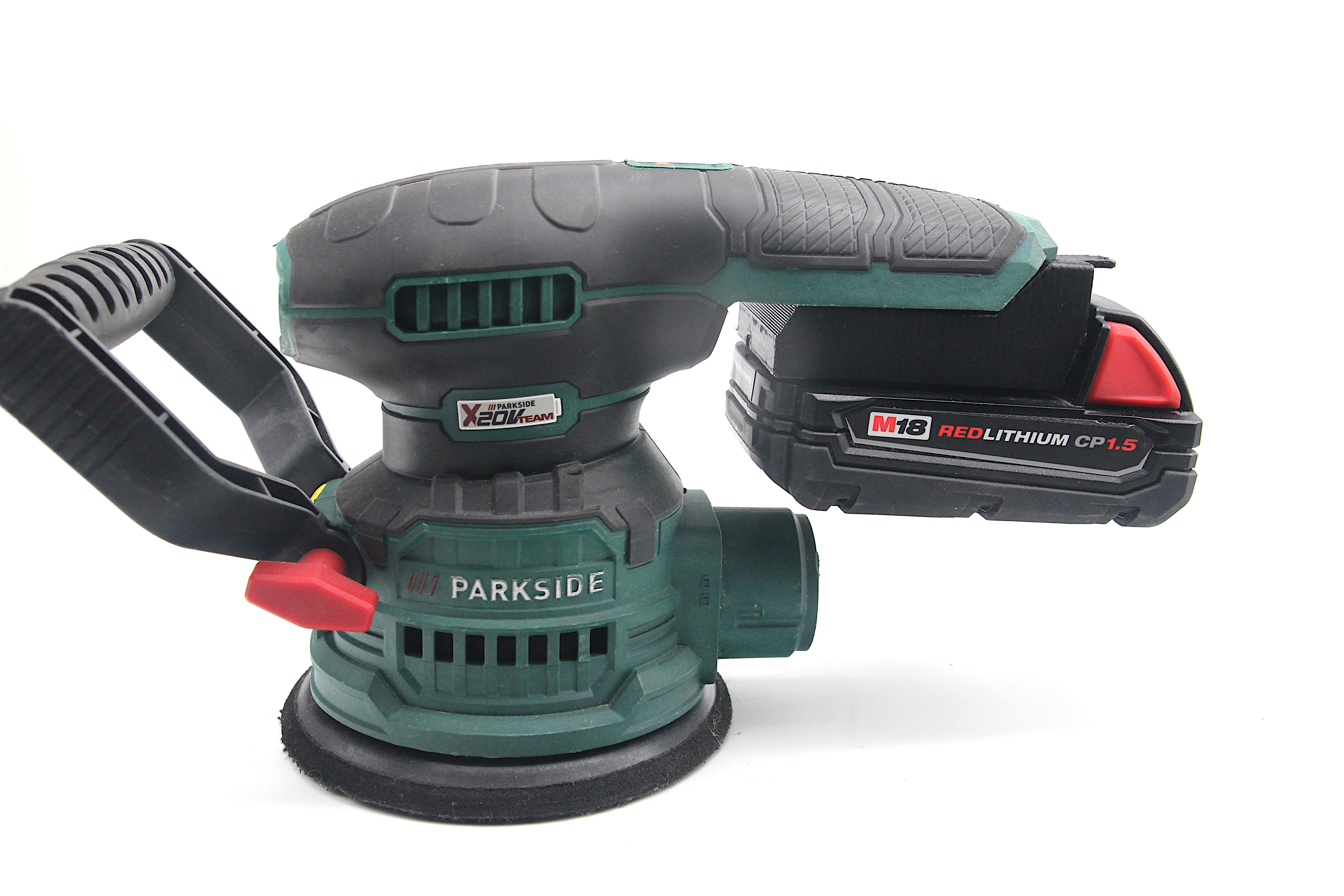 Переходник с акумулятора Milwaukee на инструмент Parkside (mil-par) - фото 3