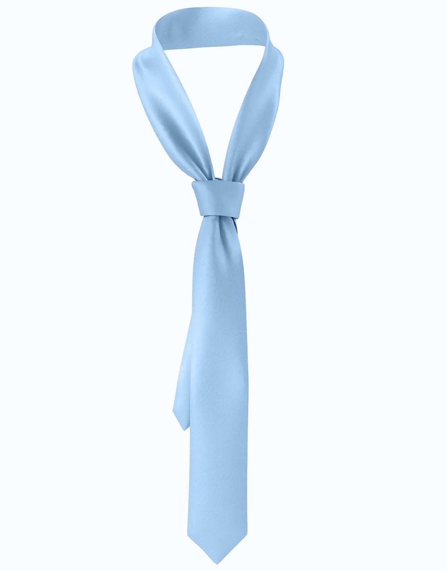 Краватка Sky Satin жіноча CRAVATTA блакитна One size Краватка Sky Satin жіноча CRAVATTA блакитна One size