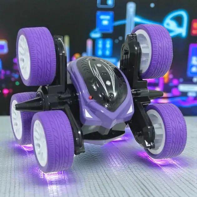 Машинка перевертыш Tri wheeler slide n stunt USB на радиоуправлении (opt-105231)