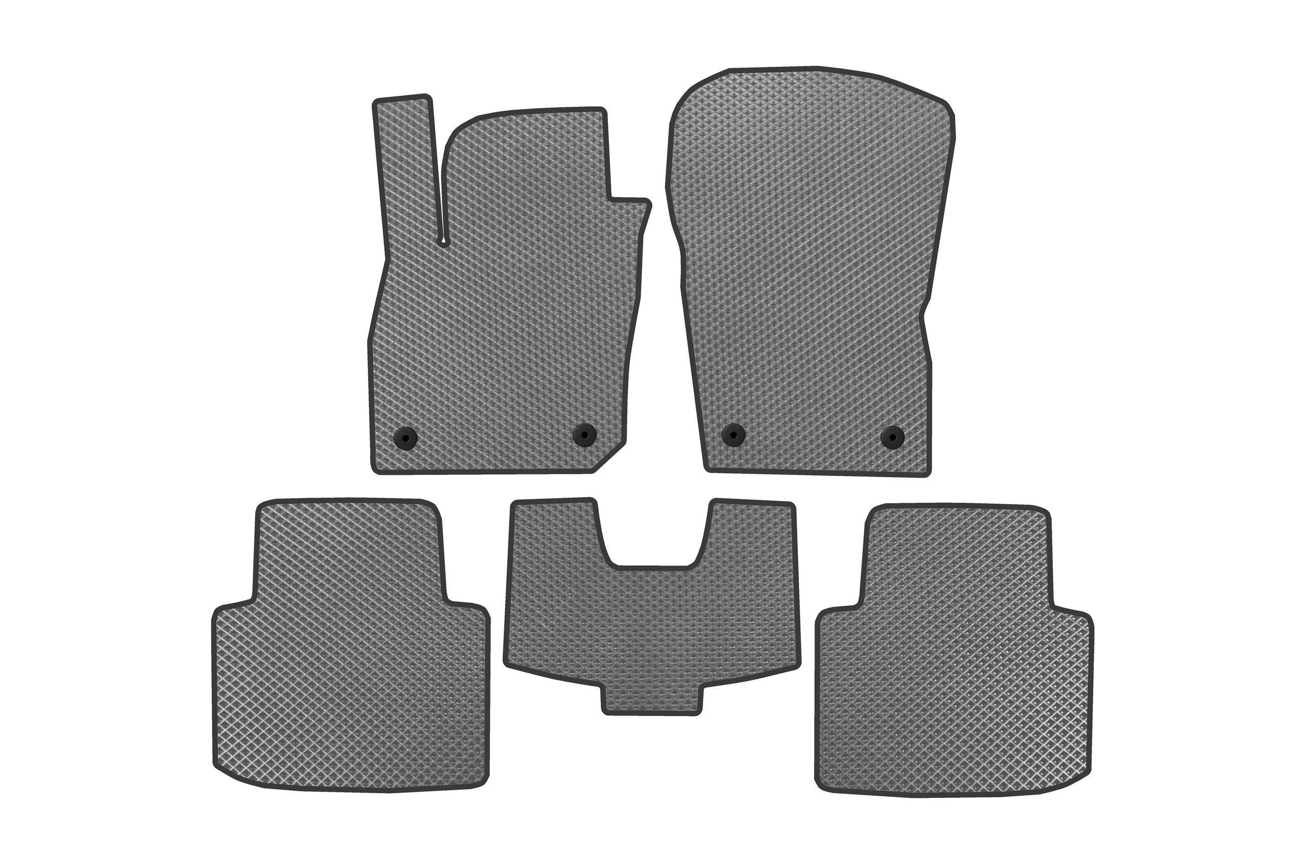 Коврики в автомобиль EVA Digital Designs SD для Skoda Superb 2024- гг. этилвинилацетат Серый (184014)