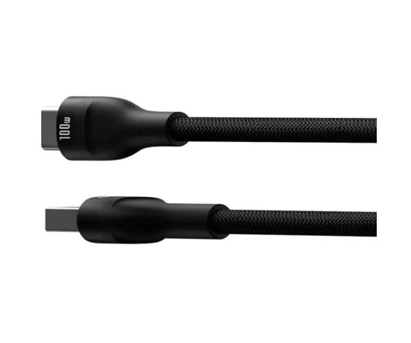 Кабель USB Data BASEUS Flash 2 USB to Type-C 100W 2 м Cluster Black - фото 5