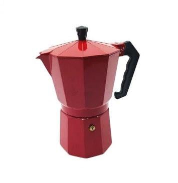 Гейзерная кофеварка Domatec DT-2709 на 9 чашек Красный (2567600883) - фото 3 Гейзерная кофеварка Domatec DT-2709 на 9 чашек Красный (2567600883) - фото 3