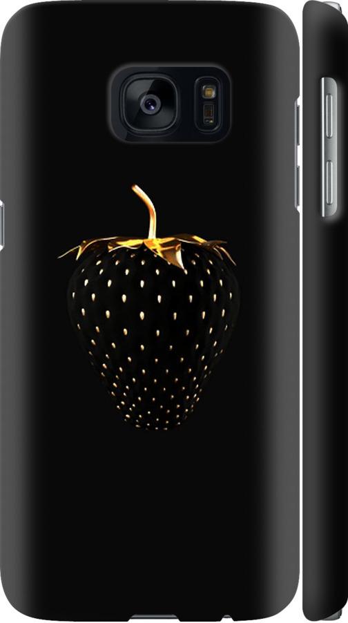 Чехол на Samsung Galaxy S7 G930F Черная клубника (3585m-106-42517)