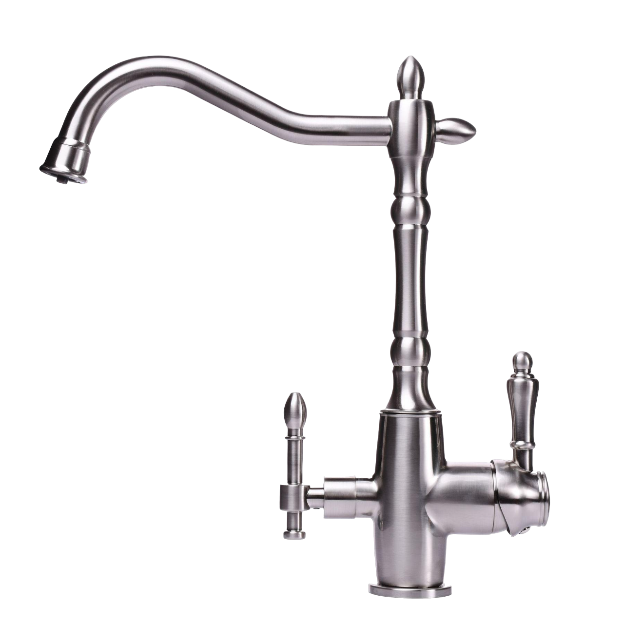 Смеситель для кухни Globus Lux Lazer GLLR-1000-8-Ststeel под осмос (000019265)