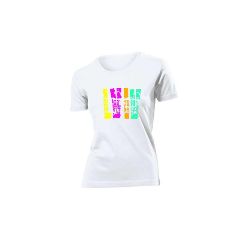 Футболка Женская Lviv neon XL Белый (WH)