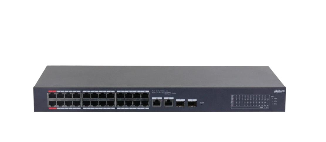 Комутатор 28 портів керований Dahua DH-CS4226-24ET-240 PoE (2863456208)