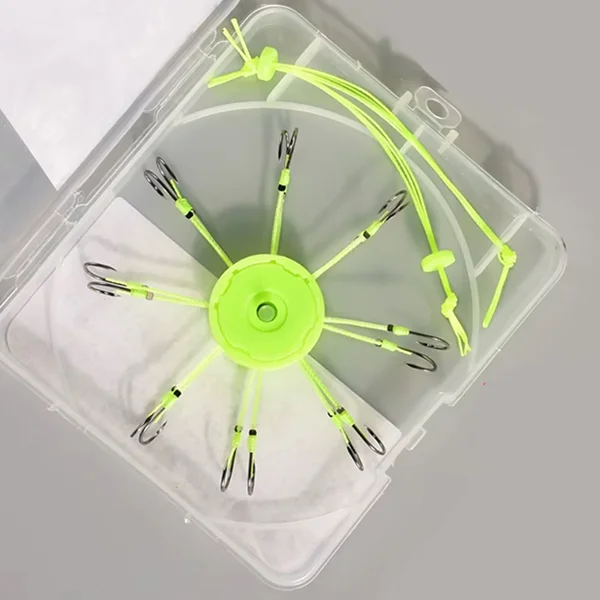 Макушатники рибальські з гачками #8 розміру для далеких закидів на мирну рибу 2 шт. (Y02249) - фото 9 Макушатники рибальські з гачками #8 розміру для далеких закидів на мирну рибу 2 шт. (Y02249) - фото 9