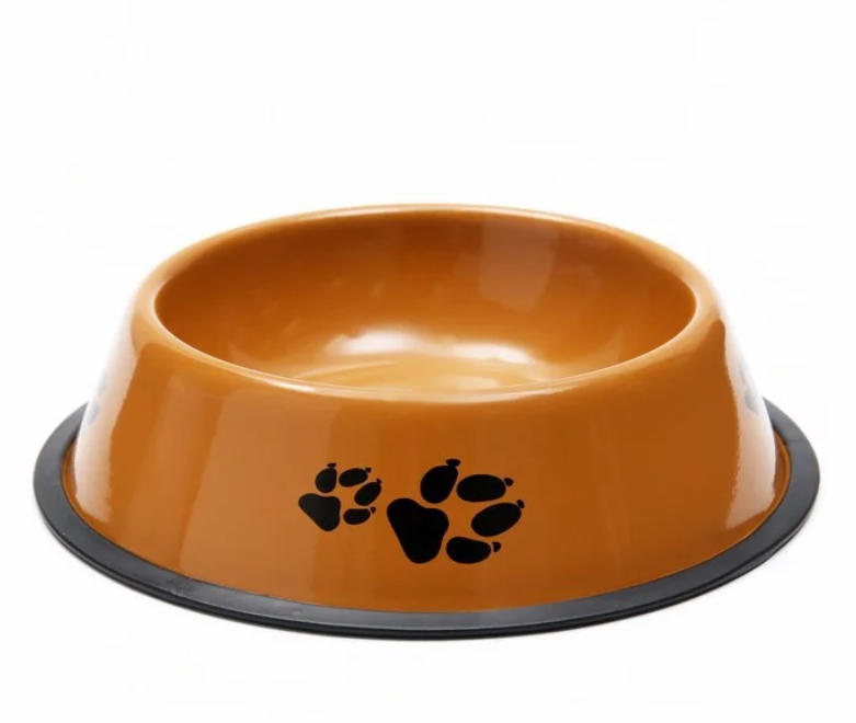 Миска для собак з нержавіючої сталі 0,4 л 22 см Коричневий (2296455608) - фото 1 Миска для собак з нержавіючої сталі 0,4 л 22 см Коричневий (2296455608) - фото 1