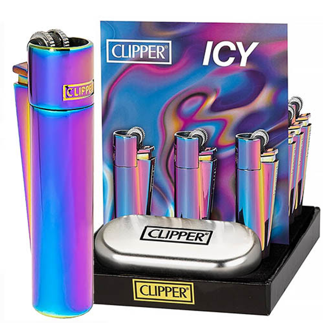 Зажигалка Clipper metal ICY - фото 3 Зажигалка Clipper metal ICY - фото 3