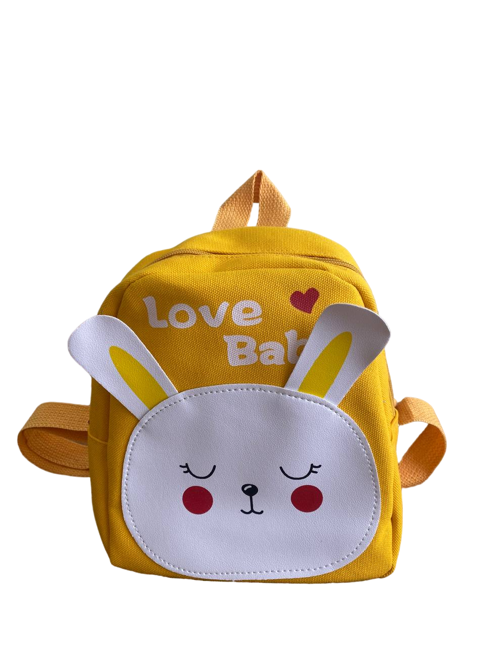 Рюкзак детский Зайчик 24х10х20 см Желтый (11409)