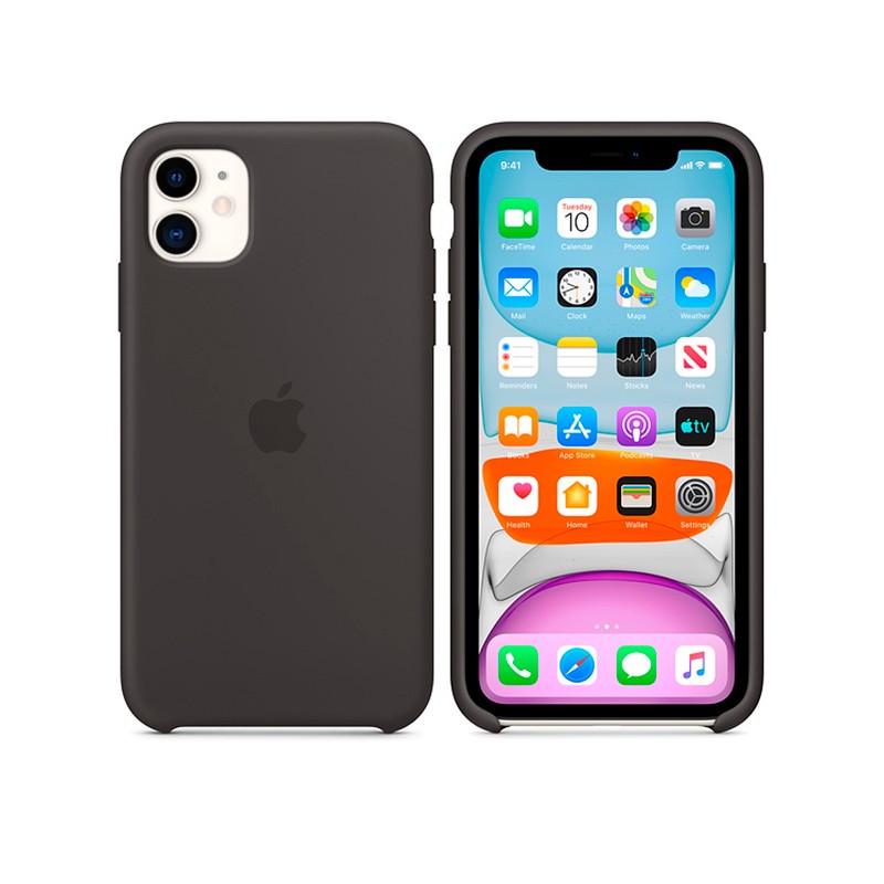 Чехол-накладка Apple Silicone Case for iPhone 11, Black (HC)