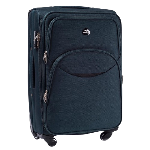 Чемодан дорожный Wings 1708 S Зеленый (21321592)