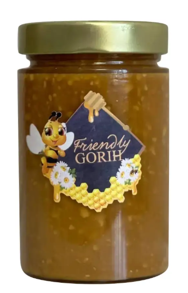 Мед со вкусом соленого ореха 370 мл 520 г