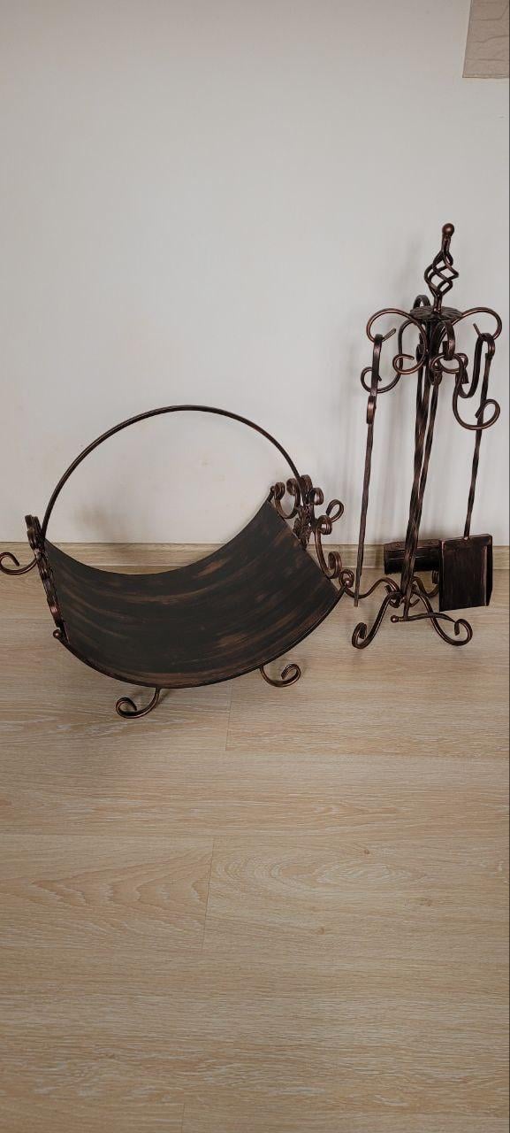 Набор каминный кованый Медь (2538724102) - фото 6