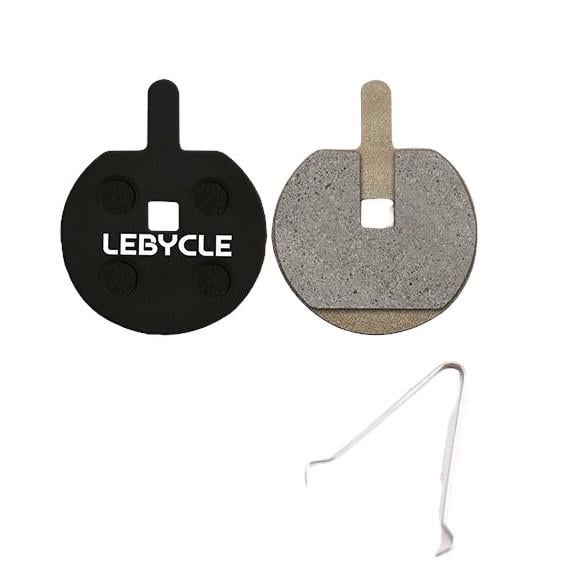 Колодки тормозные велосипедные дисковые Lebycle LE-20P пара 28,5х22,3 мм