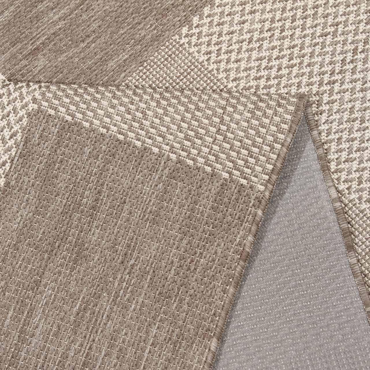 Ковер безворсовый на резиновой основе DAKARIA Flex Run 19682/111 2x2 м Бежевый (00-00022142) - фото 8