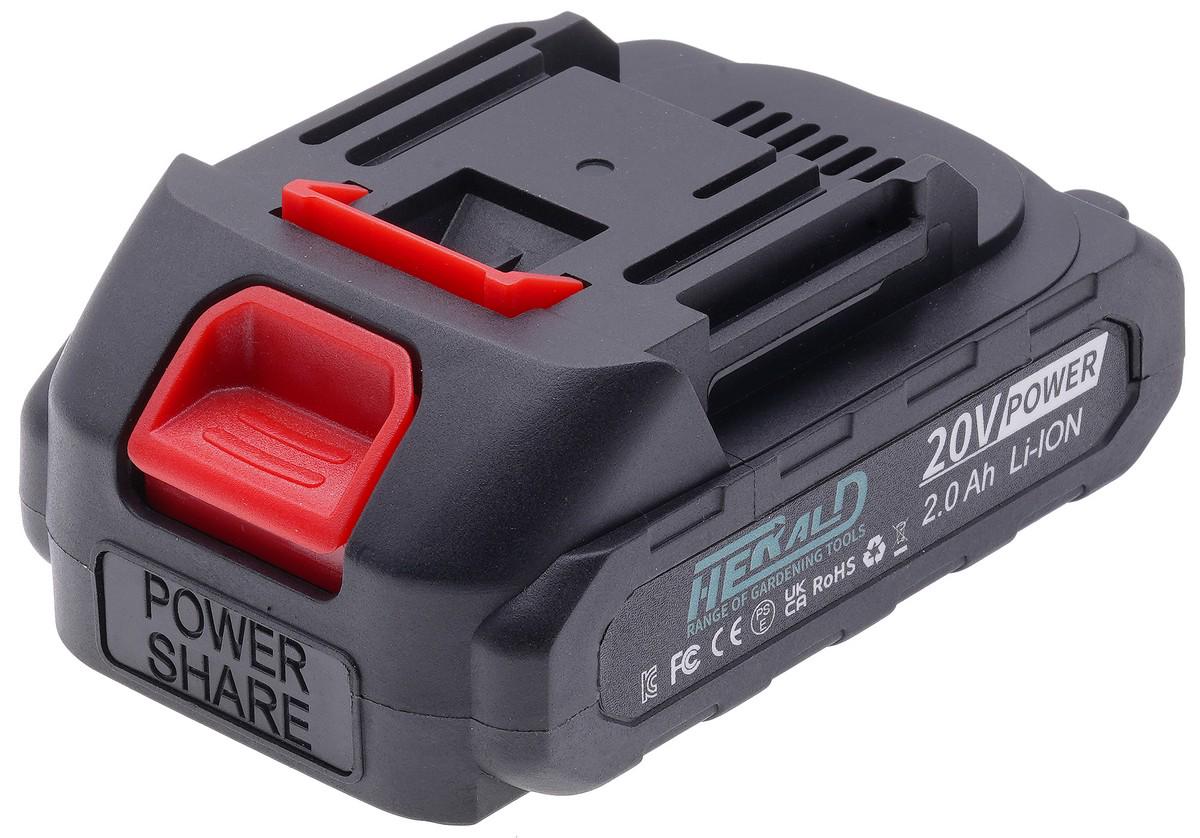 Аккумулятор для беспроводного инструмента Herald Li-ion 20V 2,0Ah (шур877)