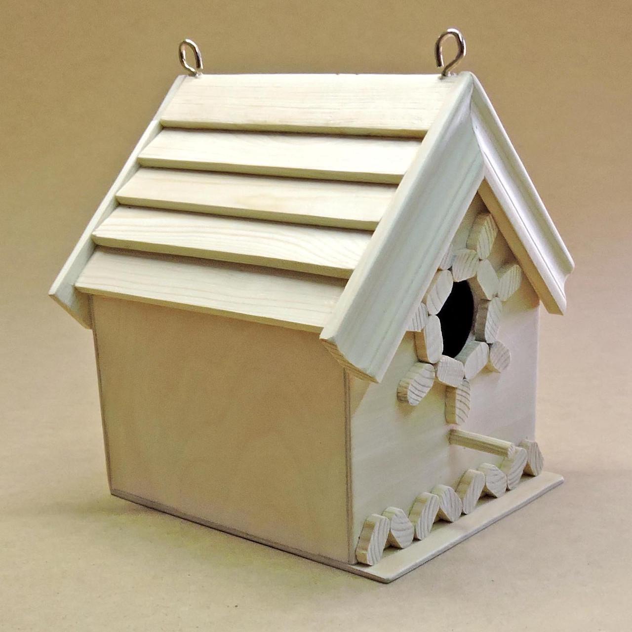 Шпаківня садова з дерева Щегол (СКВ-002000) - фото 2