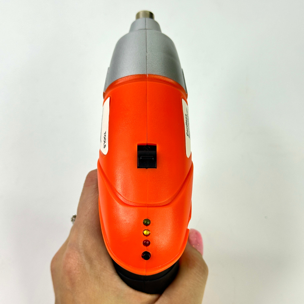 Электроотвертка аккумуляторная с 2 битами и реверсом Оранжевый (TUO-2) - фото 6 Электроотвертка аккумуляторная с 2 битами и реверсом Оранжевый (TUO-2) - фото 6